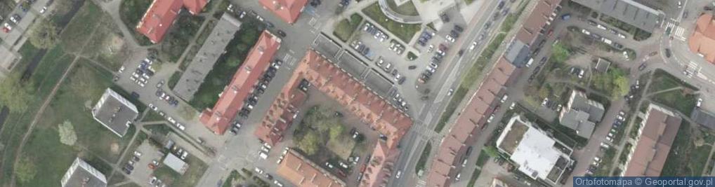 Zdjęcie satelitarne Firma Usługowo Handlowa Leszek Wiśniewski Leszek Waldemar