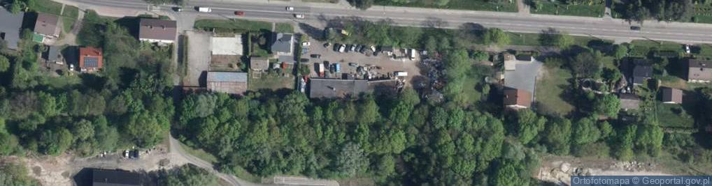 Zdjęcie satelitarne Firma Usługowo Handlowa Lidex