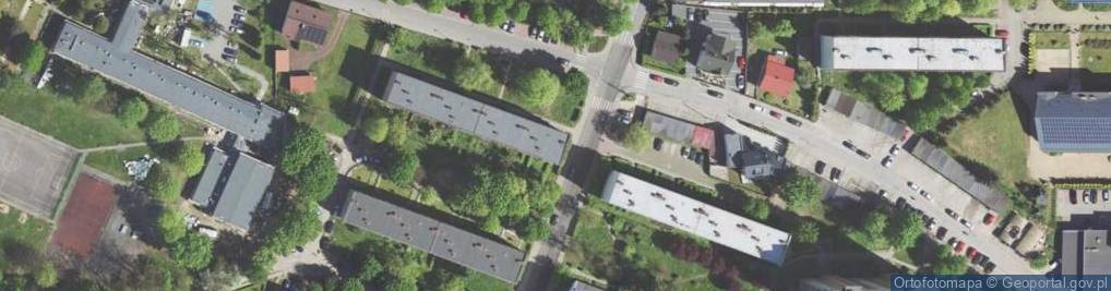 Zdjęcie satelitarne Firma Usługowo Handlowa Mada Trans