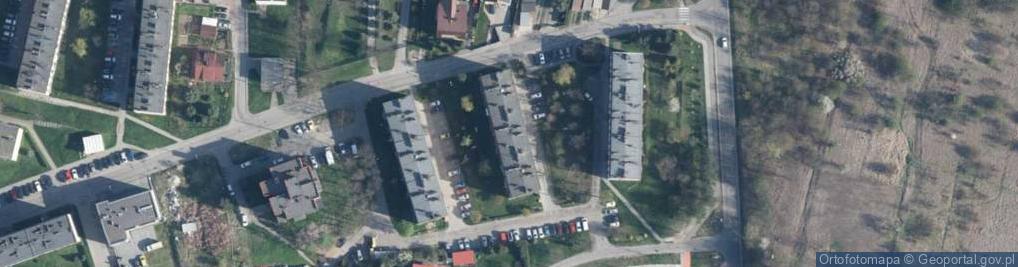 Zdjęcie satelitarne Firma Usługowo - Handlowa Rectus Paweł Marchaj