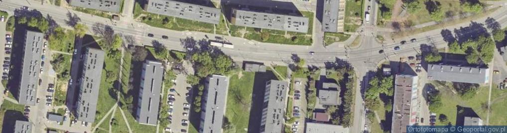 Zdjęcie satelitarne Firma Usługowo Handlowa Robinia