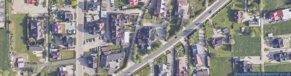 Zdjęcie satelitarne Firma Usługowo - Handlowa Ustupski-Kaźmik Krzysztof