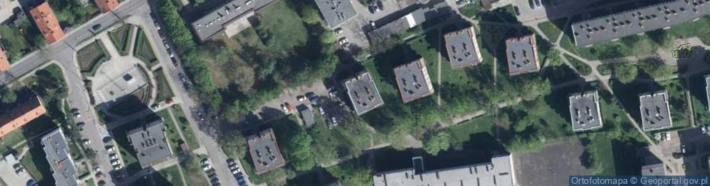 Zdjęcie satelitarne Firma Usługowo Handlowa