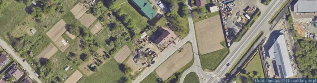 Zdjęcie satelitarne Firma Usługowo Handlowa