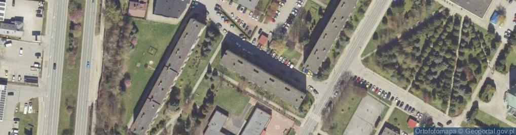 Zdjęcie satelitarne Firma Usługowo Handlowo Produkcyjna Gabriela J Borucki