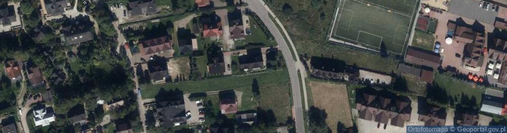 Zdjęcie satelitarne Firma Usługowo-Projektowa Żółta Turnicka Arch.Wojciech Ustupski-Chyc