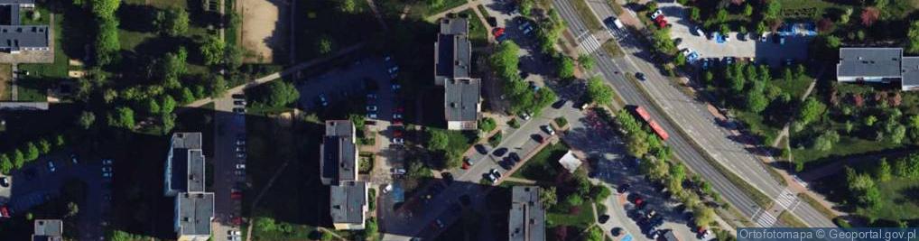 Zdjęcie satelitarne Firma Usługowo Transportowa Sady Trans