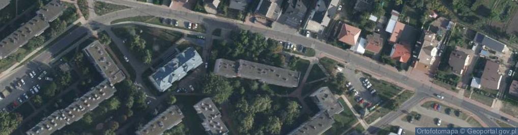 Zdjęcie satelitarne FlorBruk usługi brukarskie Karol Florczuk