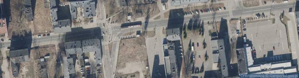 Zdjęcie satelitarne Folia Zakład Przemysłowo Handlowy