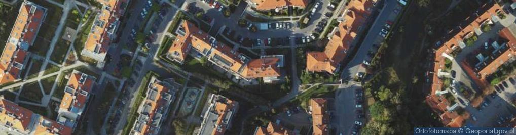 Zdjęcie satelitarne Foresthouse Przemysław Pietrzak