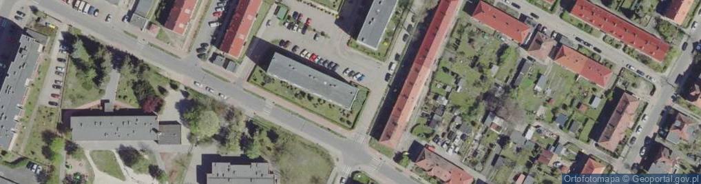 Zdjęcie satelitarne Forestpol