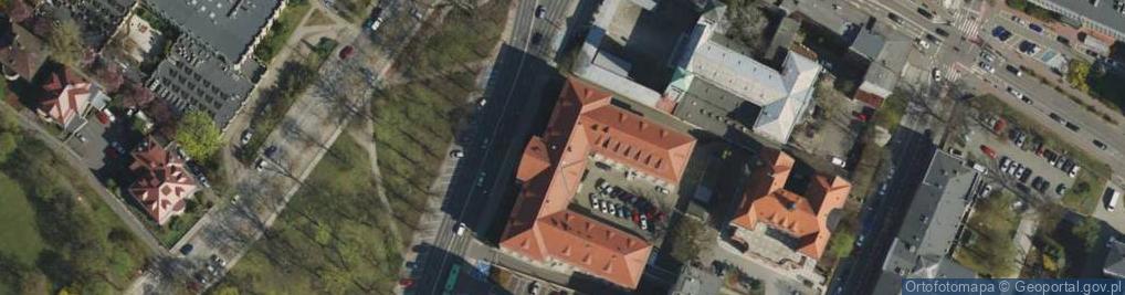 Zdjęcie satelitarne Forum Centr Prom Proj i Rynku Zesp Bud Jednor Olejniczak A Zysnarska E