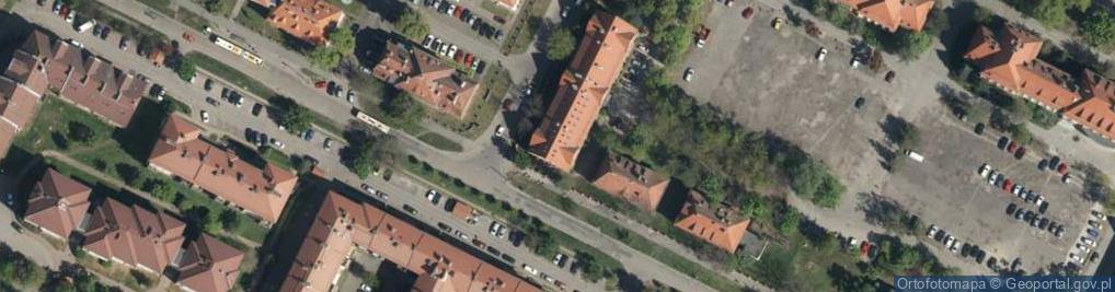 Zdjęcie satelitarne Forum Studentów Nauk Politycznych