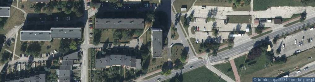 Zdjęcie satelitarne Franek