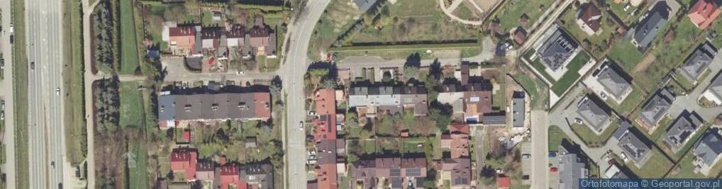 Zdjęcie satelitarne Fundacja Beksiński