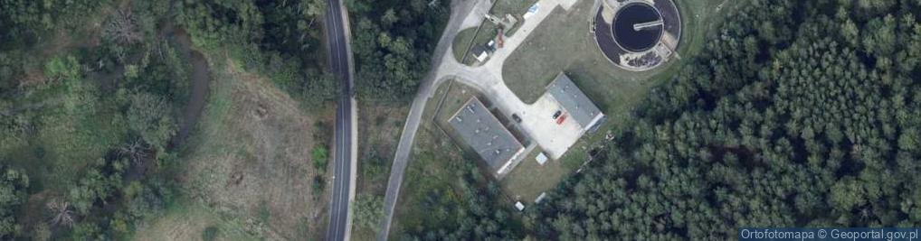 Zdjęcie satelitarne Fundacja Bory Dolnośląskie