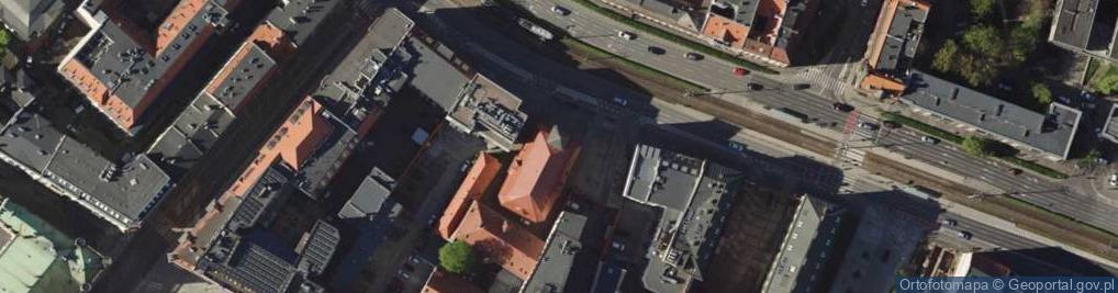 Zdjęcie satelitarne Fundacja Dzielnica Wzajemnego Szacunku Czterech Wyznań