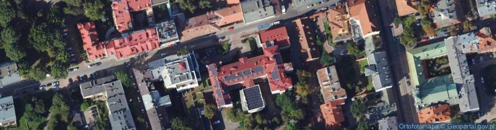 Zdjęcie satelitarne Fundacja II Katedry Chorób Wewnętrzych Collegium Medicum Uniwersytetu Jagiellońskiego im Profesora Andrzeja Szczeklika
