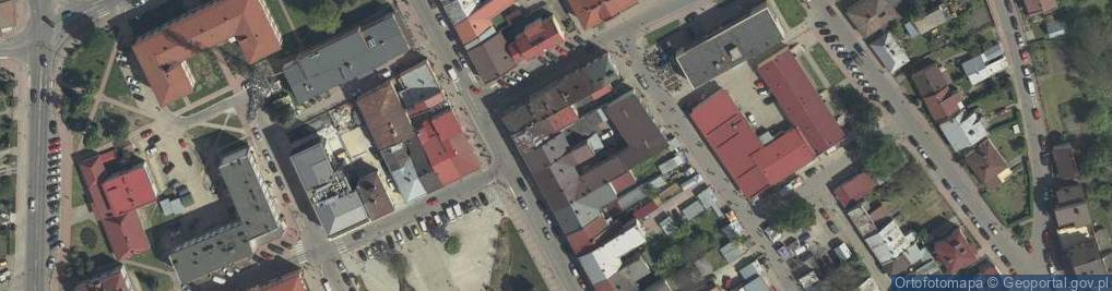 Zdjęcie satelitarne Fundacja Imienia Solidarności Ziemi Lubaczowskiej
