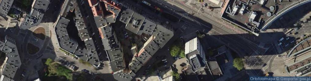 Zdjęcie satelitarne Fundacja Jednostka Architektury