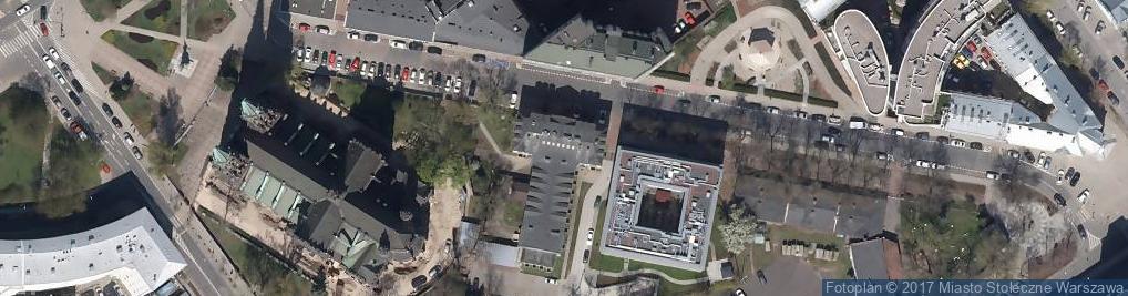 Zdjęcie satelitarne Fundacja Pomnik Praski