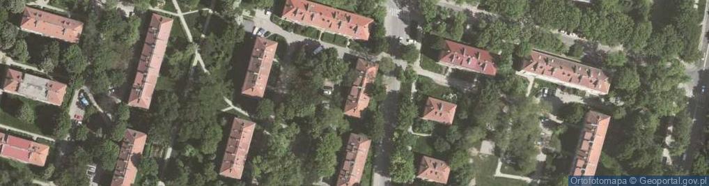 Zdjęcie satelitarne Fundacja Prometeusz Pro Publico Bono Wiesława Ibka