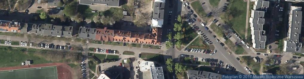 Zdjęcie satelitarne Fundacja Przekreślony Kłos