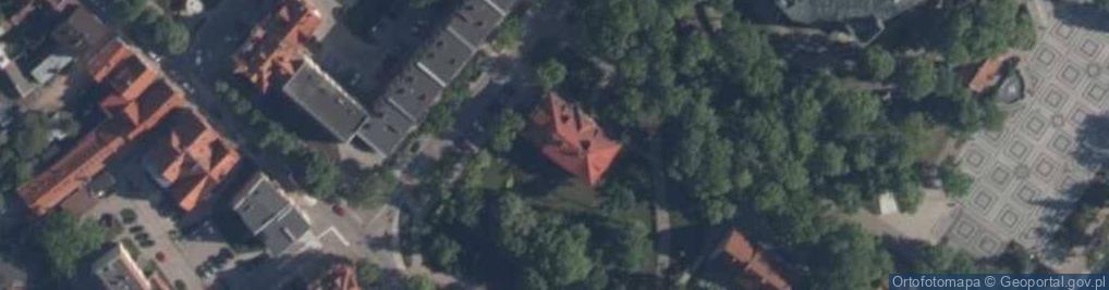 Zdjęcie satelitarne Fundacja Rozwoju Ziemi Oleckiej