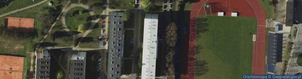 Zdjęcie satelitarne Fundacja Samorządu Studentów Uniwersytetu Warmiń Sko Mazurskiego
