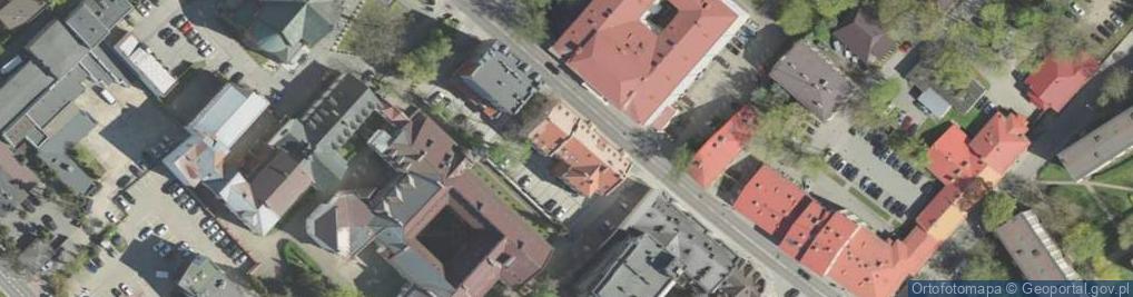 Zdjęcie satelitarne Fundacja Spe Salvi