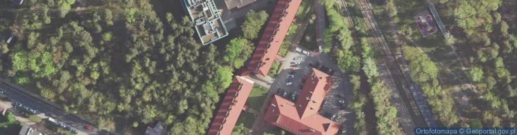 Zdjęcie satelitarne Fundacja Uniwersytecka w Stalowej Woli