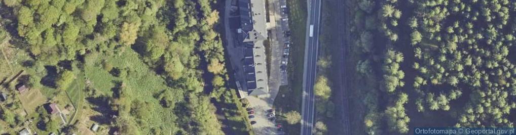 Zdjęcie satelitarne Fundacja Zdrowia Na Rzecz Szpitala Miejskiego w Ustrzykach Dolnych