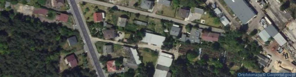 Zdjęcie satelitarne Fungipol 2 Uprawa Eksport Grzybów Jadalnych Krzysztof Łabuś