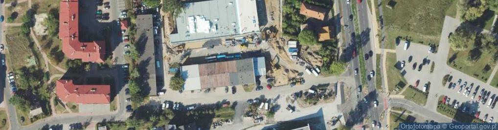 Zdjęcie satelitarne Furta Bramy Ogrodzenia
