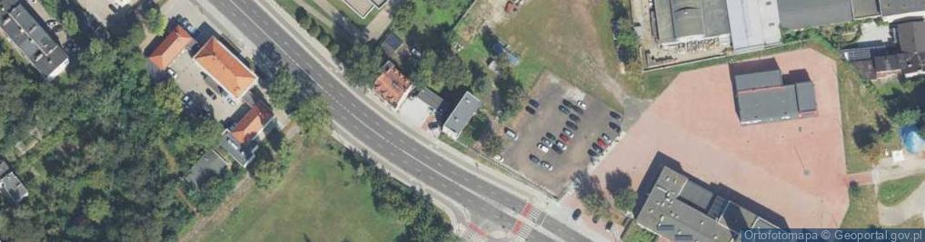 Zdjęcie satelitarne G.P.Stacja Kontroli Pojazdów Agnieszka Durden, Waldemar Pilecki, Katarzyna Świątnicka