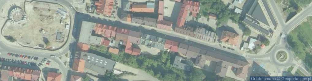 Zdjęcie satelitarne Gabinet Analiz Lekarskich Anmed Obrzut Józef Iwańska Obrzut Wanda