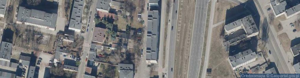 Zdjęcie satelitarne Gabinet Chorób Wewnętrznych Bożenna Gajewska