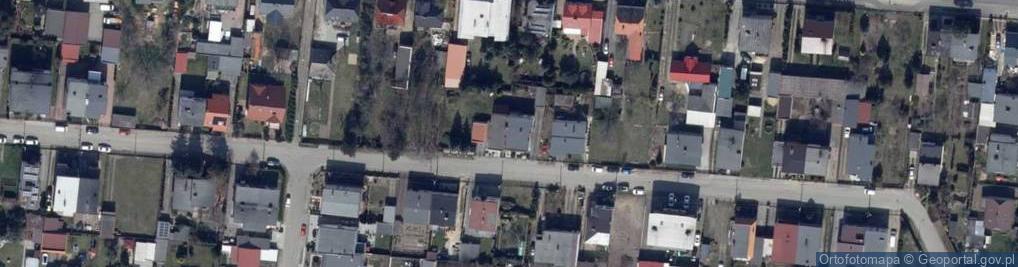 Zdjęcie satelitarne Gabinet Lekarski Lek Chorób Wewnętrznych Jerzy Rachuta