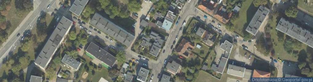 Zdjęcie satelitarne Gabinet Lekarski Stomatologiczny Andrzej Lebioda Małgorzata Kiełb Lebioda Praktyka Specjalistyczna