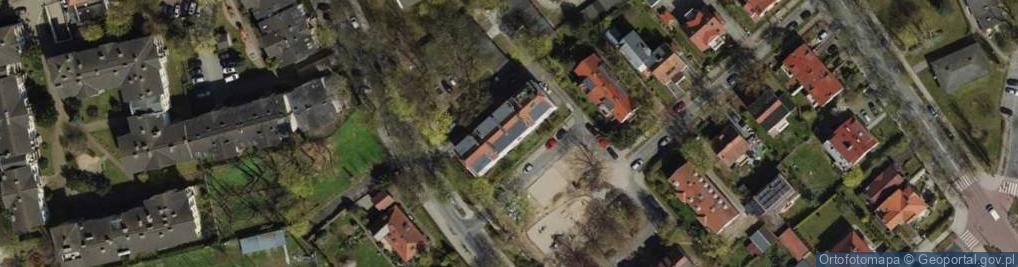 Zdjęcie satelitarne Gabriela Okręglicka Projektowanie