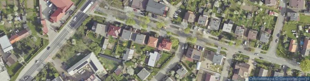 Zdjęcie satelitarne Gacek Ludwika Przetwórstwo Tworzyw Sztucznych Ludwika Gacek