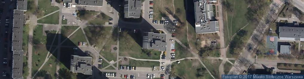 Zdjęcie satelitarne Gaja Samson Więckowska Gracjana