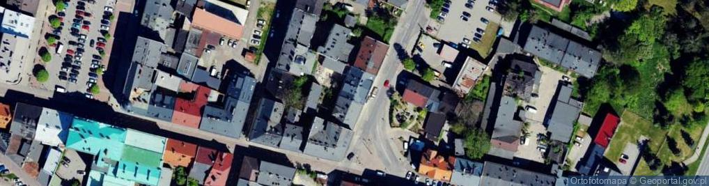 Zdjęcie satelitarne Galantex Artykuły Wyposażenia Wnętrz Łysień Maria Łysień Paweł