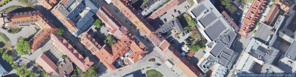 Zdjęcie satelitarne Galeria Grodzka