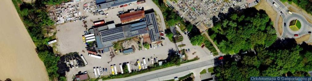 Zdjęcie satelitarne Gamoń Marek A.Ferropless Marek Gamoń, Jarosław Sikora B.Stalplast