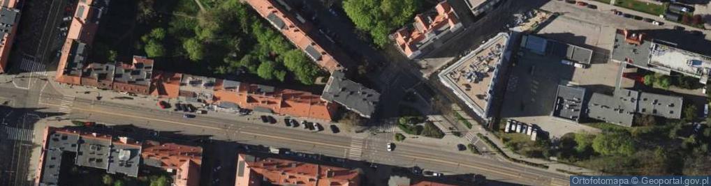 Zdjęcie satelitarne Gąsiorek M., Wrocław