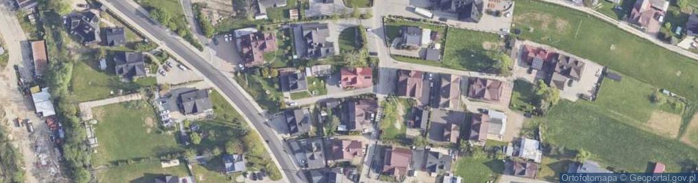 Zdjęcie satelitarne Gawlak-Socka Michał Usługi Stolarskie, Wynajem Pokoi z Wyżywieniem U Bzyka