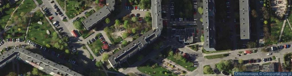 Zdjęcie satelitarne Gawron R., Wrocław