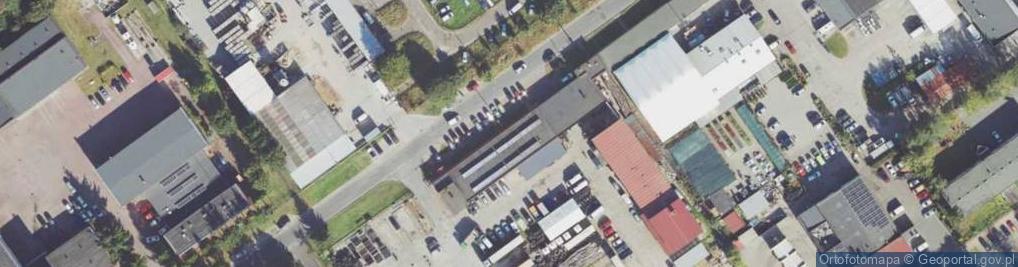 Zdjęcie satelitarne Gazy Techniczne Koszalin