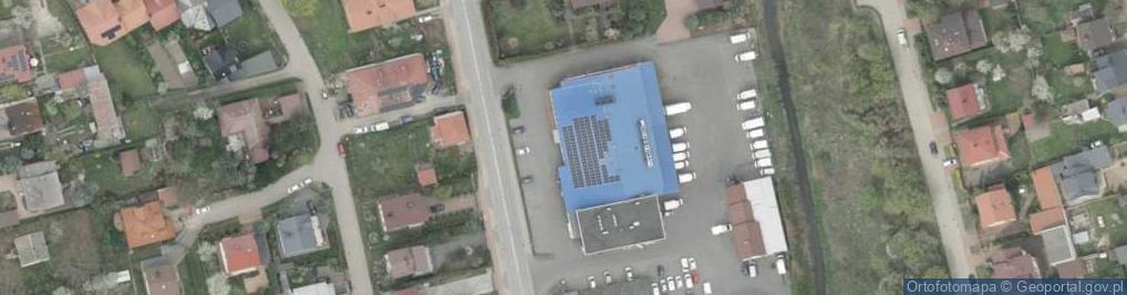 Zdjęcie satelitarne Generalny Dystrybutor Wędlin, Mięsa i Drobiu Świeżego Dantex Tadeusz Rafałowski